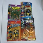 Vintage 1990's Lot Of (4) Marvel X-Men Action Figures on cards, Brand New!