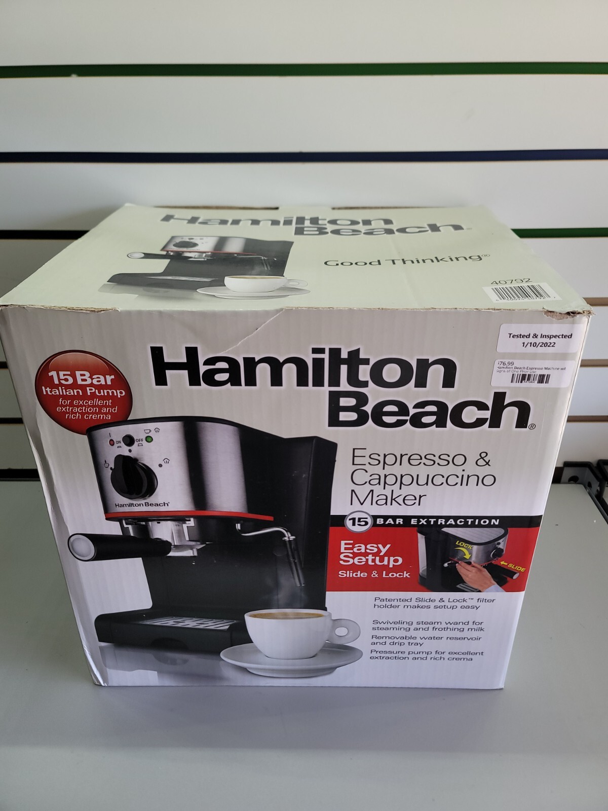 Hamilton Beach 40792 Espresso 