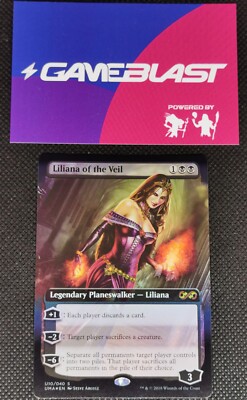 MTG - Liliana of the Veil *Foil Full Art* Ultimate Box Toppers