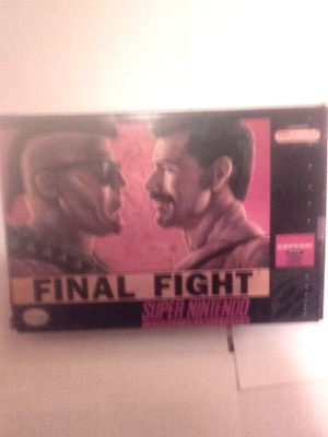 SNES Spiel Final Fight US /NTSC gebraucht mit Ovp umd Anleitung 