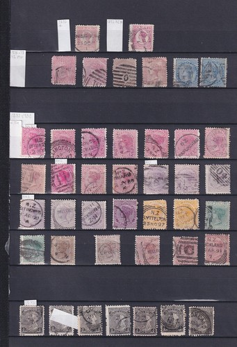 New Zealand. Early used selection, with some fine cds examples. - Picture 3 of 3