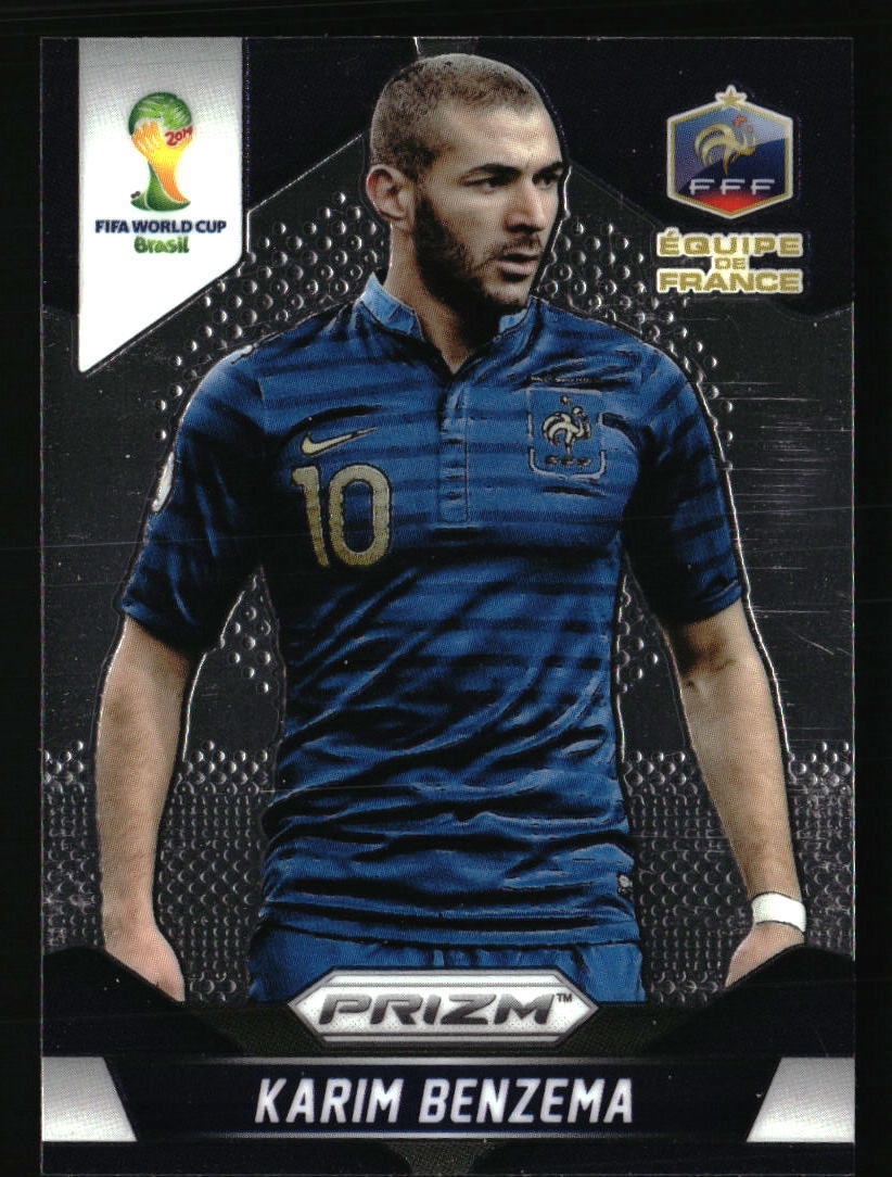 Karim Benzema 2014 Panini Prizm FIFA World Cup Brazil #82 SOCCER Card