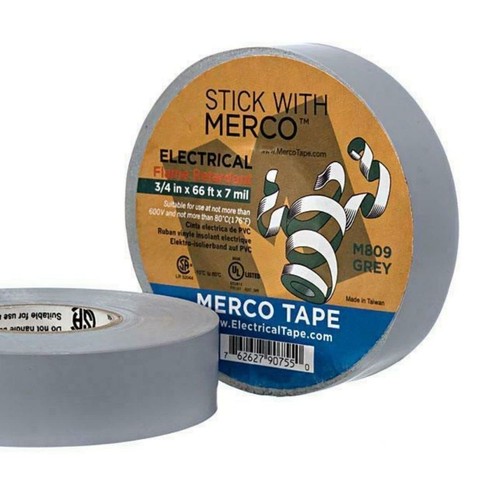 MERCO Tape M809 Electrical Tape All-Weather All-Temperature, Flame Retardant,... - Picture 3 of 9