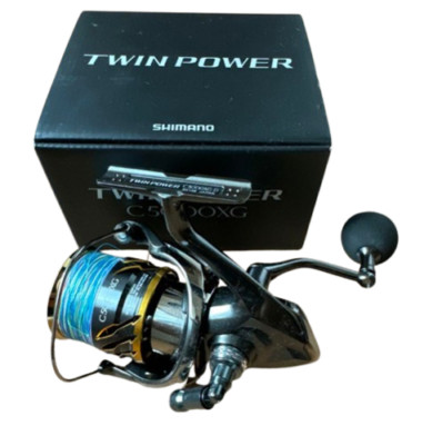 Shimano 20 Twin Power C5000XG Spinning Reel Fishing Custom w/ Box