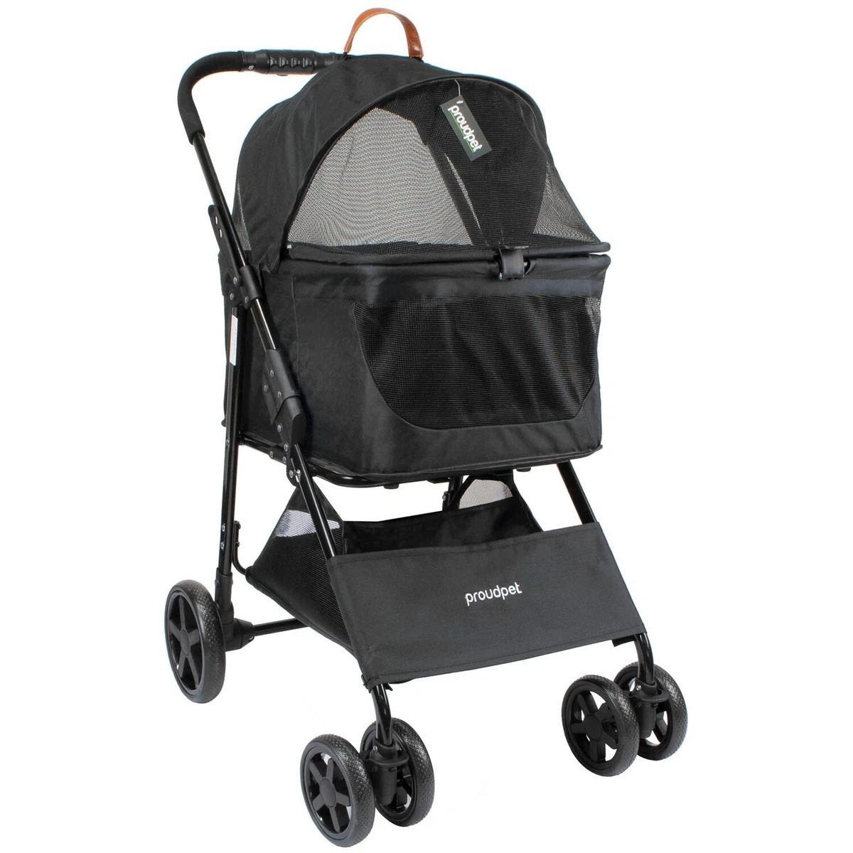 Pet Stroller Dog Cat Puppy Large Pushchair Pram Buggy Folding Cart