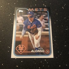 Pete Alonso 2024 Topps Series 1 Baseball #20 MLB New York Mets 1B