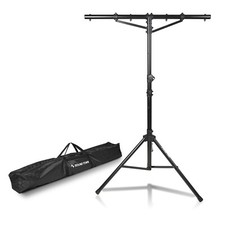 Sound Town DJ Lighting Stand, Height Adjustable, Holds 4 Cans, 9 feet STLS-T09 