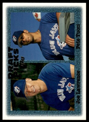 1997 Topps Baseball Card Joe Lawrence/Pete Tucci Rookie Toronto Blue Jays #480