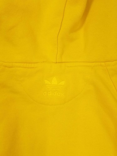 Sudadera con Capucha ADIDAS Originales Talla M/L Para Hombres 3D Trifolio Gráfico Sudadera GE6241 Dorado Activo - Imagen 7 de 7