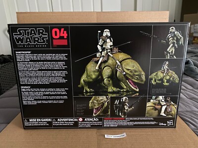Star Wars The Black Series DEWBACK With SANDTROOPER Figure Set 04