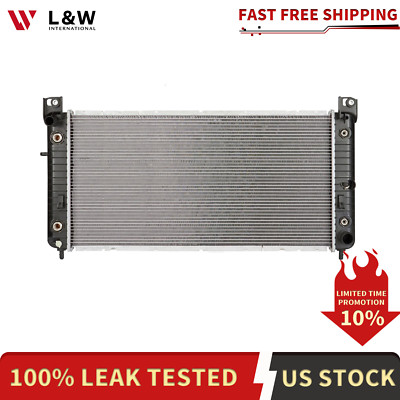 Aluminum Radiator For Chevy Silverado 1500 2500 Suburban Tahoe 4.8 5.3 6.0L pxn