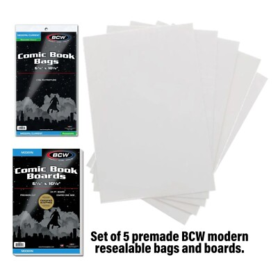 #ad BCW Premade Bags amp; Boards Add to Your Cosmic Kingdom Comics Order $25.00