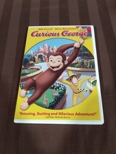 Curious George (DVD, 2006) Will Ferrell Drew Barrymore Widescreen