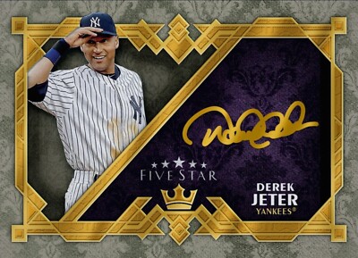 derek jeter rare baseball cards Top 5 Derek Jeter Cards