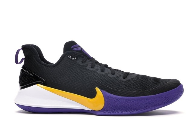 Nike Mamba Focus Lakers Aj5899-005 Purple Yellow Kobe Basketball Shoes Size 8 for sale online | eBay