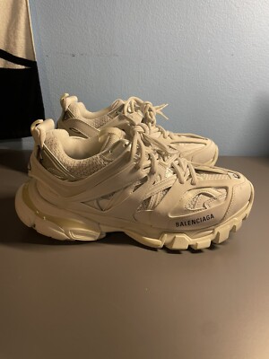 Size 9- Balenciaga Track Sneaker [MEN] 'White' | eBay