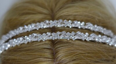 Jon Richard Braut Abschlussball Diadem Kristall Stirnband Haar Hochzeit Accessoire