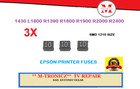 3 Pieces Fuses Epson L1800 L1390 L1800 and more. Blank Pages Fix