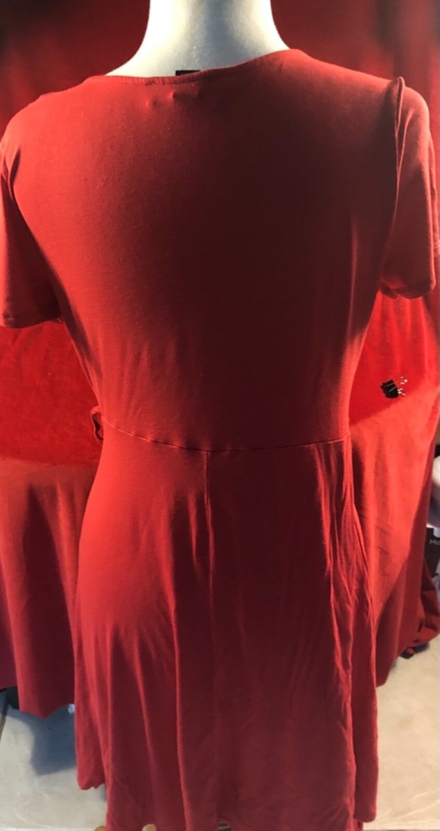Forever 21 Plus SIze Berry Fit & Flare Dress | eBay