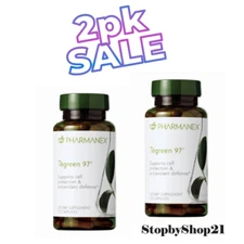 [2pk] Nu Skin NuSkin Pharmanex Tegreen 97 120 Capsules [2-pack] Exp 03/2027