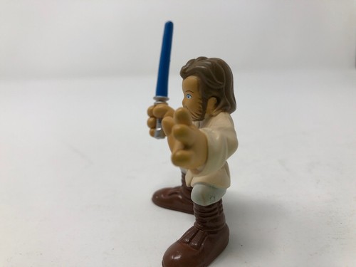Star Wars Galactic Heroes Jedi Force Loose Action Figure Obi Wan Kenobi 2004 - Picture 4 of 6