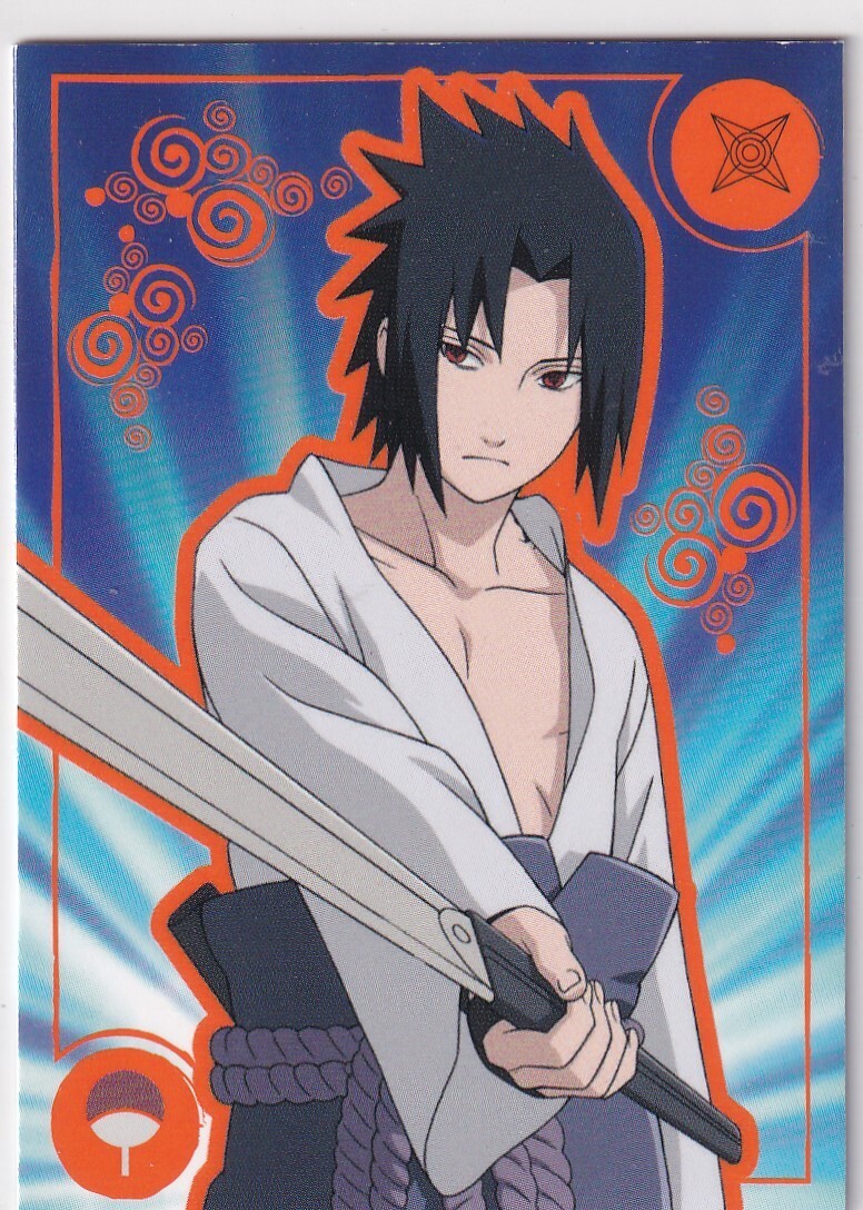 Panini Naruto Shippuden Hokage Trading Card Collection Card No. 77 Sasuke