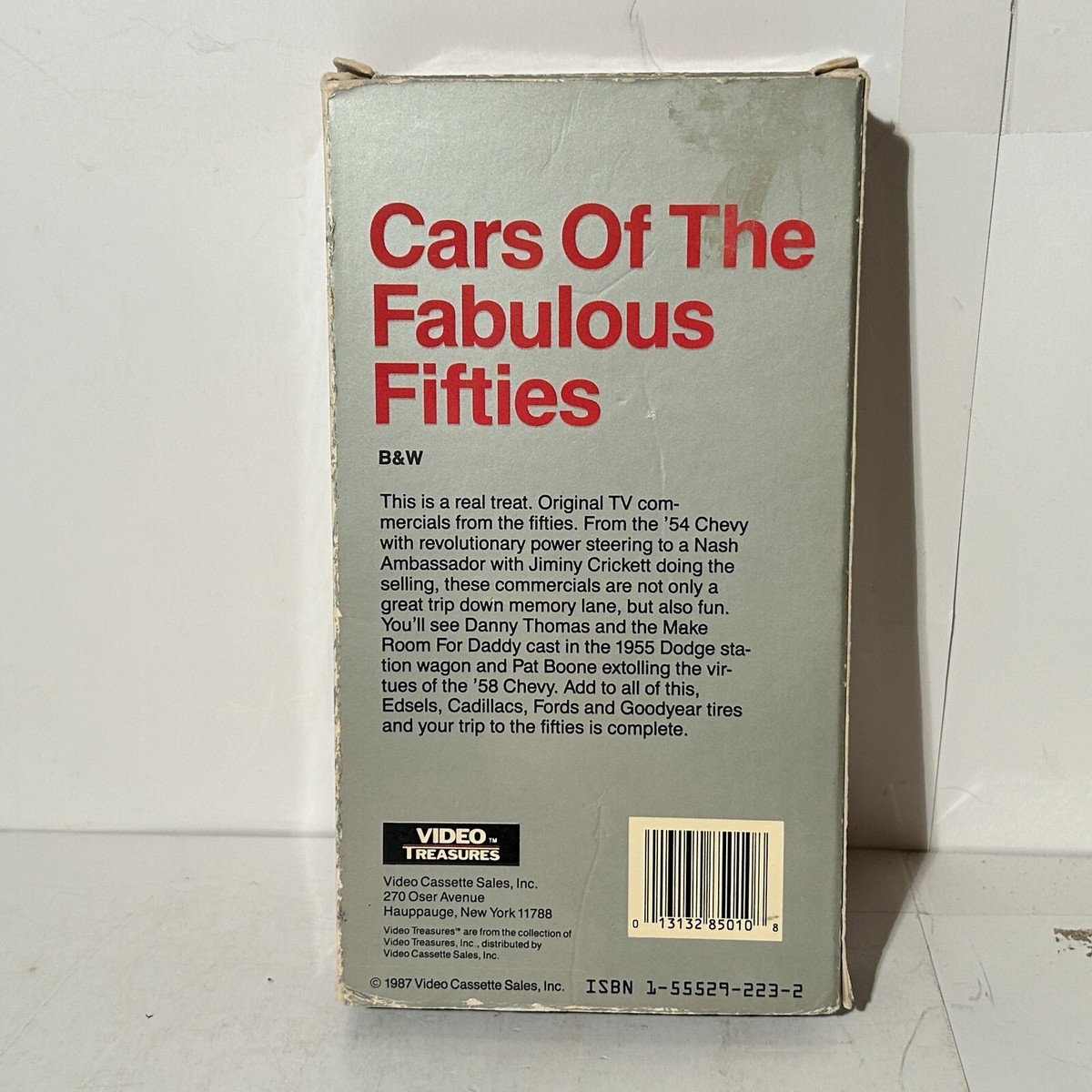 Cars of the Fabulous Fifties ©1987 Video Treasures *BUY 2 GET 1