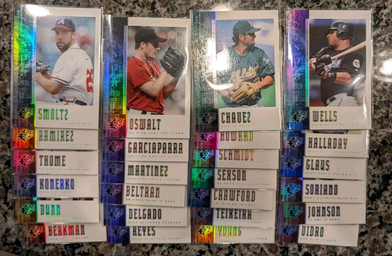 2006 SPx Baseball Spectrum Parallel singles Fill your set you pick ...