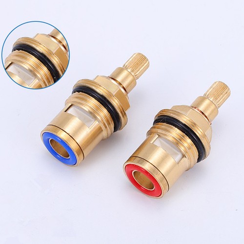 New 2Pcs Replacement Tap Cartridge Valve Kitchen Basin G 1/2 thread - 第 9/12 張圖片
