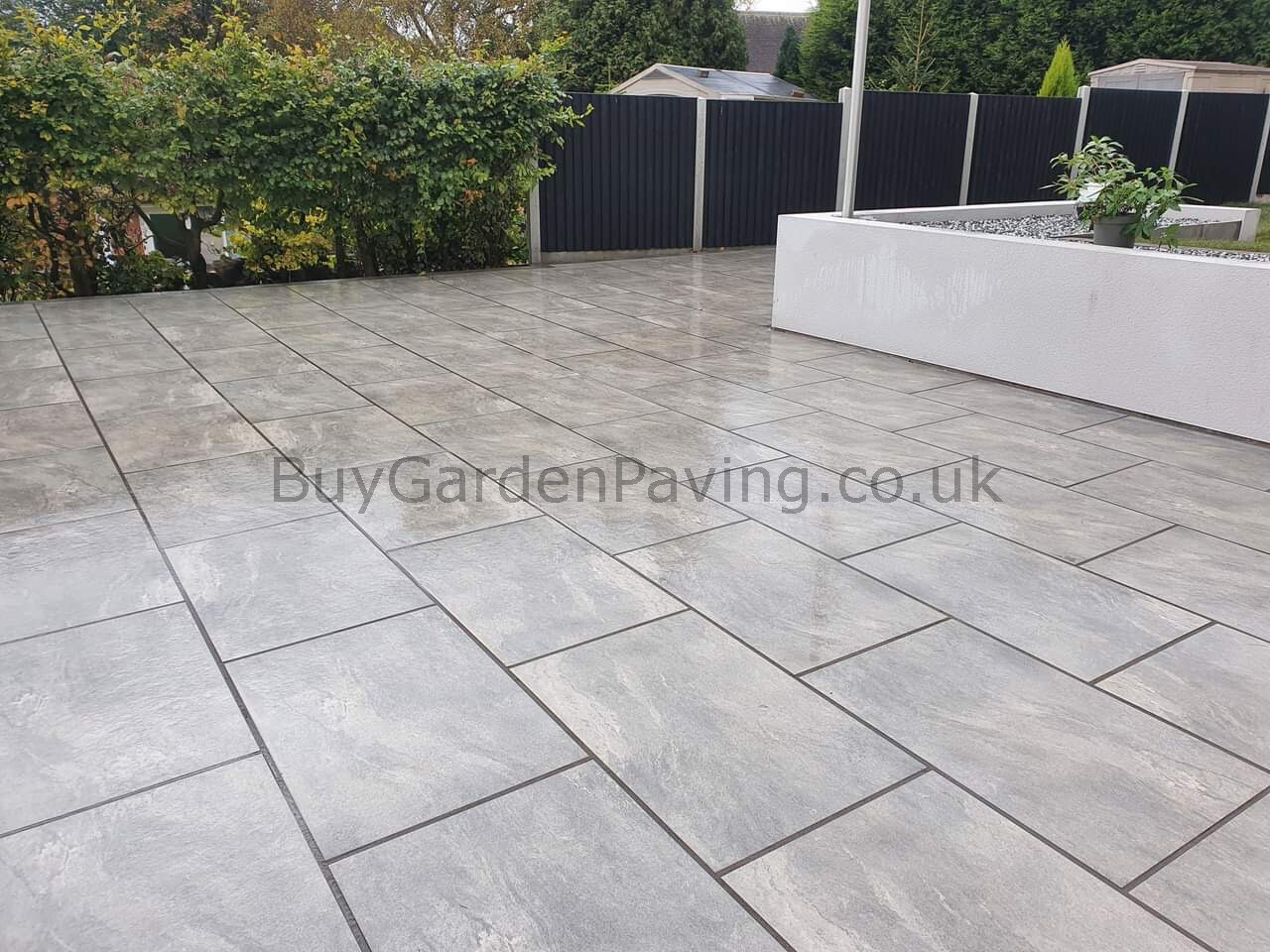 Esprit Earthcore Grey 900×600 20mm Vitrified Porcelain Paving Slabs eBay