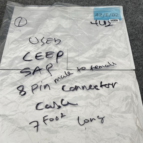 CEEP 8 Pin Male to Female 7feet long Inline circiular Connector Used - Picture 16 of 17