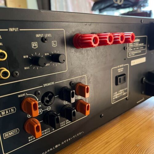 Technics SE-A5 Stereo power amplifier Vintage Simple Operation Maintained - Picture 7 of 8