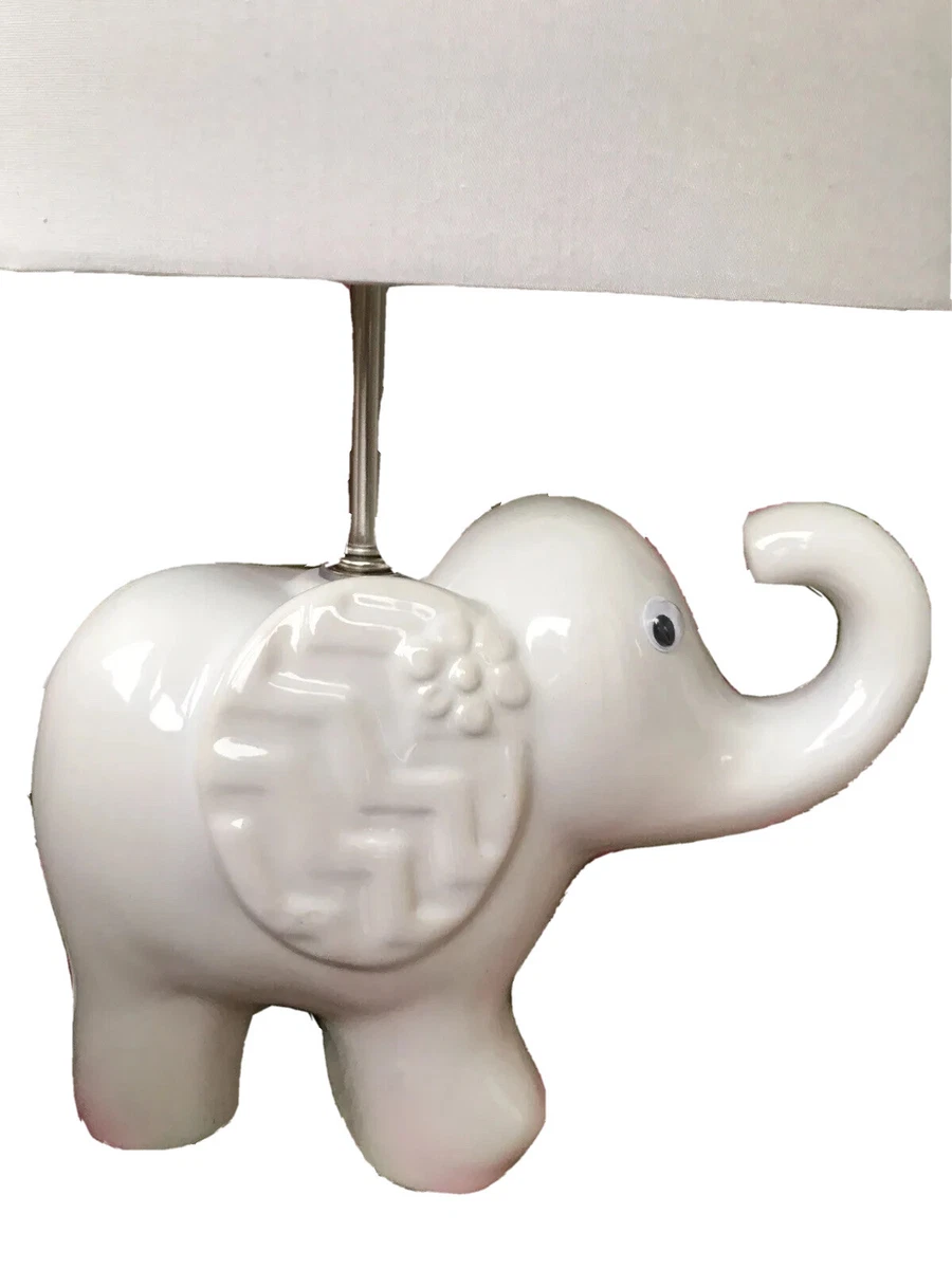 Ceramic elephant lamp deals
