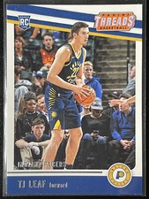 2017-18 Panini Threads #87 Tj Leaf RC Pacers NM-M