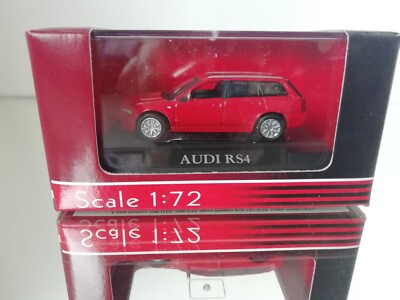 Yatming Audi RS4 In Red On 1:72 In Box 