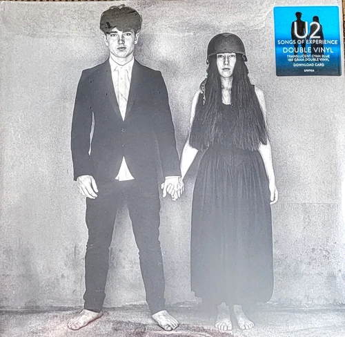 U2 SONGS OF EXPERIENCE - 180-GRAM  BLUE VINYL - 2-LP SET " NEW, SEALED "