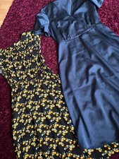 women’s dress bundle, size 8, midi length, short sleeve.