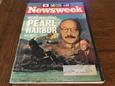 Newsweek November 25, 1991 50 Years Later Remembering Pearl Harbor Hawaii