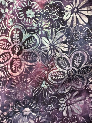 Batik 100 % Baumwolle Stoff Bali Batiks Steppen 45" breit Meterware