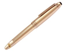 MONTBLANC Meisterstück Geometry Champagne M Fountain Pen 118101