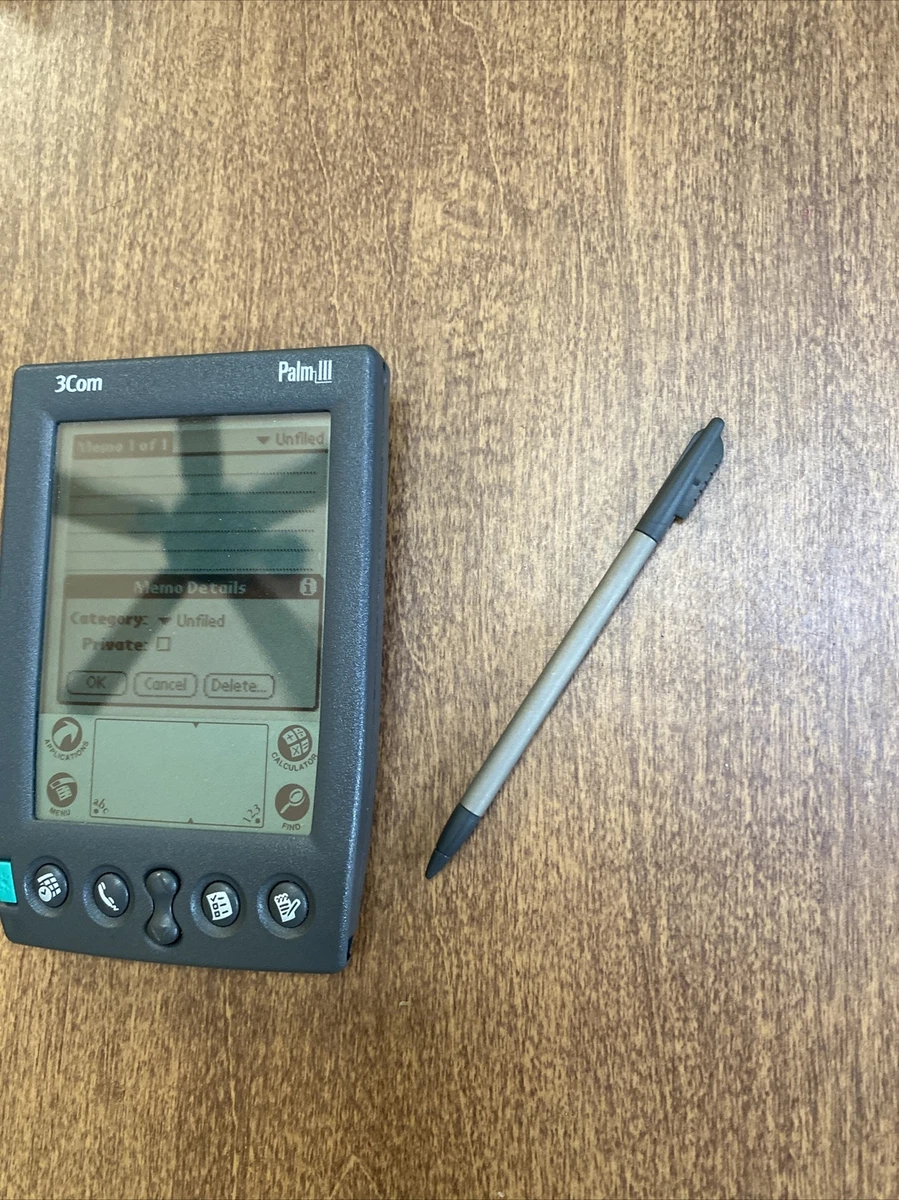 格安新品 3Com PalmPilot 本体 付属品一式 関連ソフト タブレット