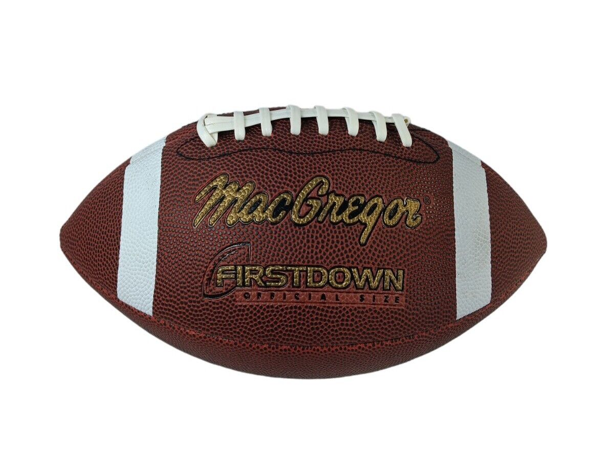 MacGregor First Down Composite Football Official Size Regent MacGregor First Down Composite Football Official Size Regent