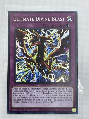 Ultimate Divine-Beast - EGS1-EN004 - Super Rare 1st Edition - YuGiOh | eBay