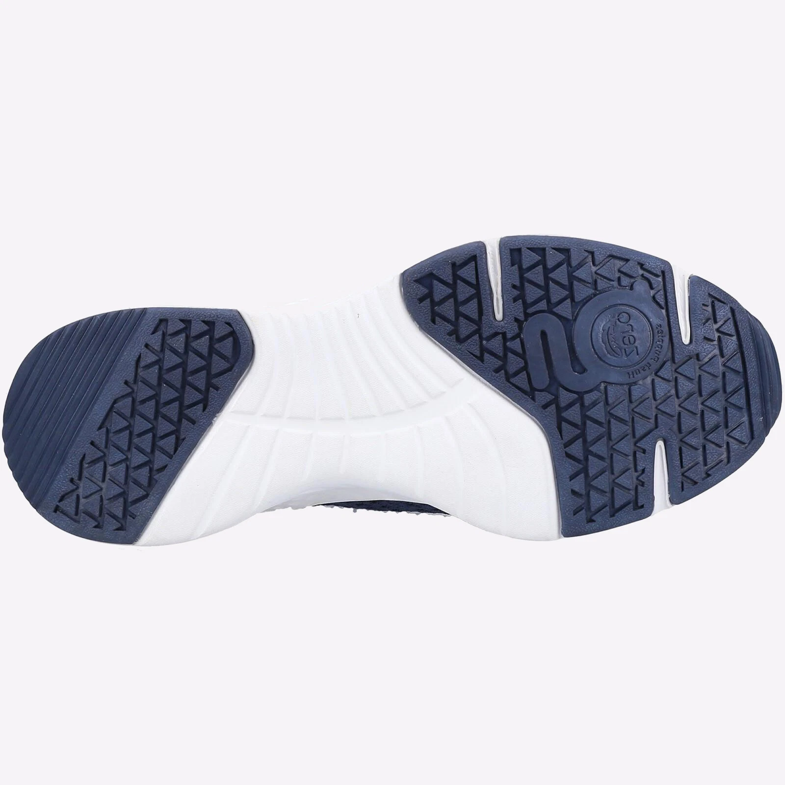 Hush Puppies Opal MEMORY FOAM Womens Ladies Casual Trainers Navy