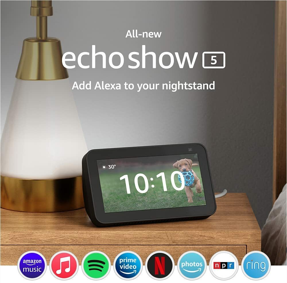 Amazon Show 5" smart display Alexa – 2nd Generation 2021 Newest Model 840080503356 | eBay