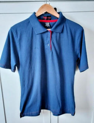 CVS PHARMACY Polo Shirt Women s SZ XL Blue Employee Uniform Good For Truck Day!