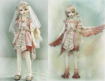 1/4 BJD Doll SM Female Nor & Dune girl gift-Free Face Make UP+Free Eyes