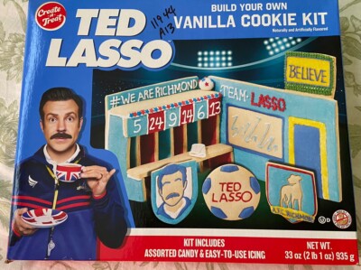 TED LASSO AFC Richmond Build Own Vanilla Cookie Kit No Bake Cookie Kit 33 oz