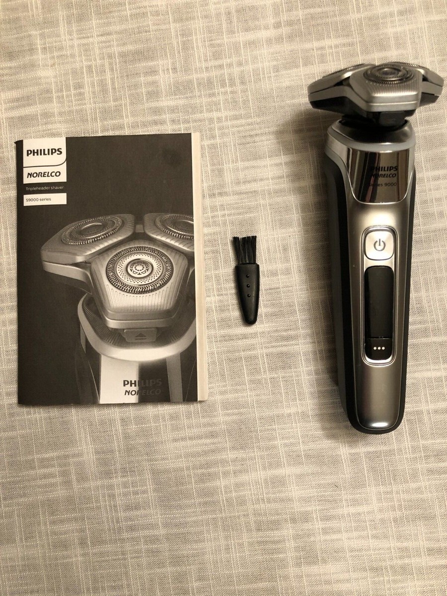 Philips Norelco Shaver S9985 Mens Silver Black Rechargeable Philips Norelco Shaver S9985 Mens Silver Black Rechargeable
