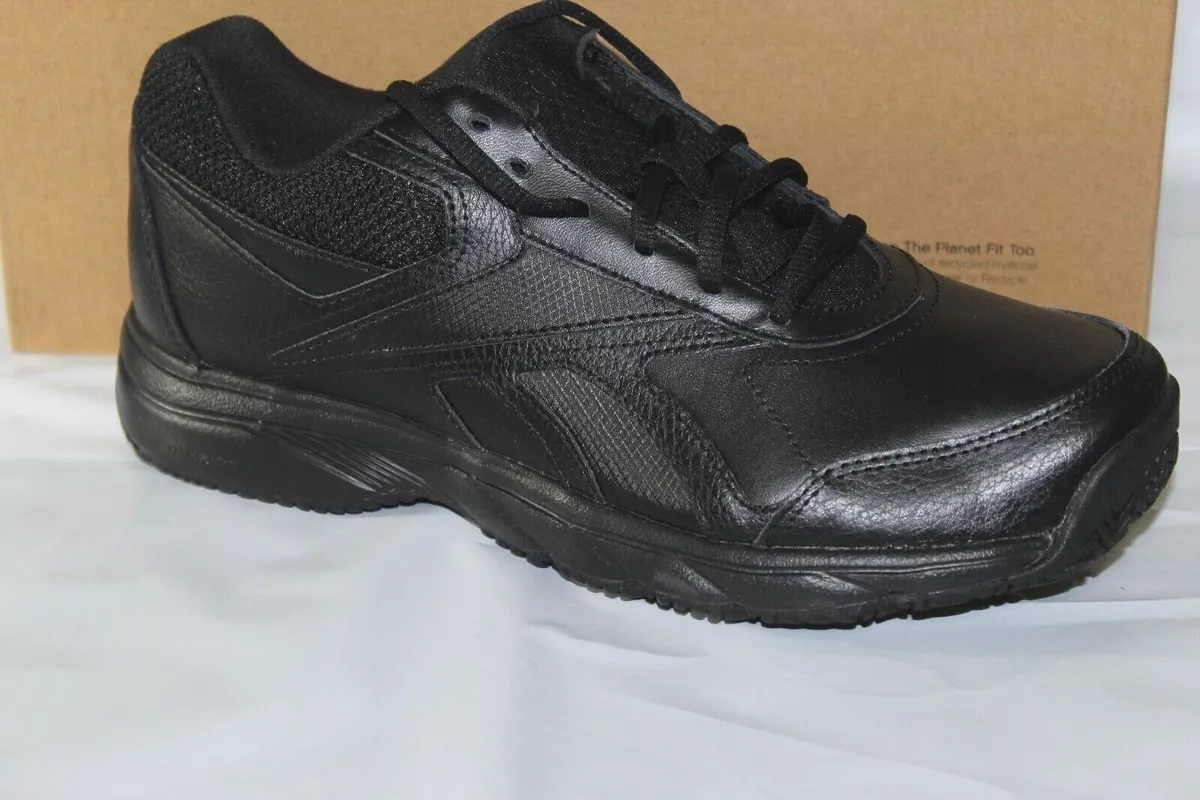 REEBOK &#034;WORK N CUSHION 2.0&#034; OIL/SLIP-RESISTANT SHOES, SIZE 6 V70620 eBay